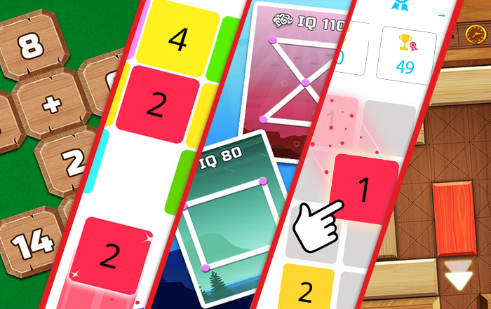 5 nouveaux jeux de réflexion et casse-tête rejoignent le catalogue Playtouch