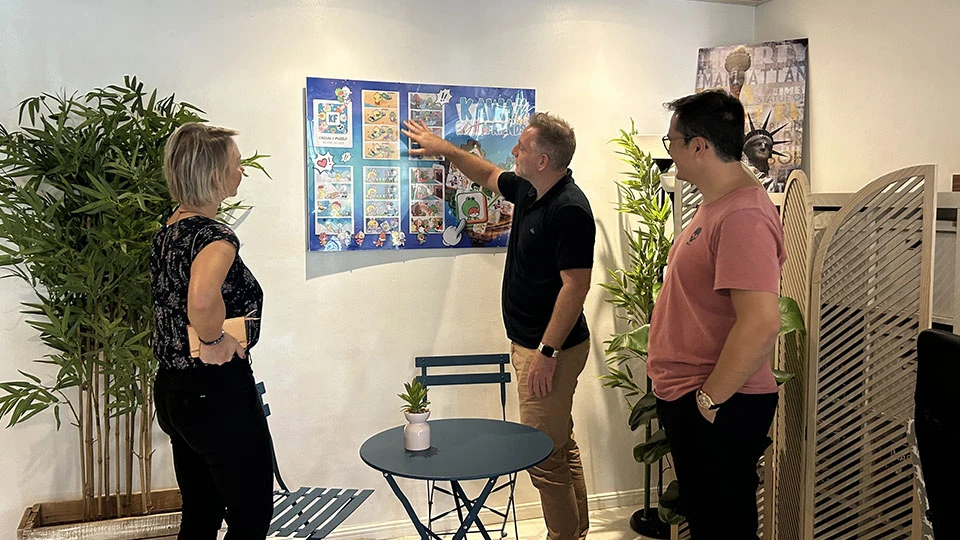 駐モーリシャス フランス大使がPlaytouchスタジオをご訪問 - 写真 7