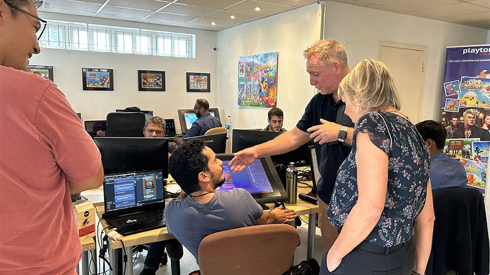 駐モーリシャス フランス大使がPlaytouchスタジオをご訪問 - 写真 6