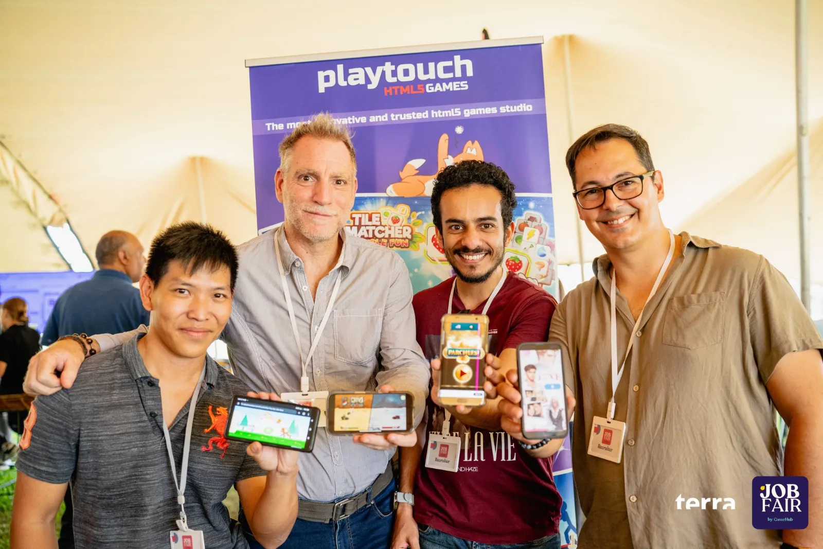 Playtouch、JobFair 2025で注目の的に 🎉 - 写真 1