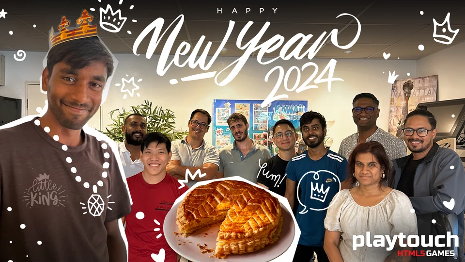 BONNE ANNÉE 2024 de la part de Playtouch !