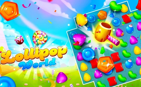 Lollipop World : un jeu de Match-3 gourmand et captivant !
