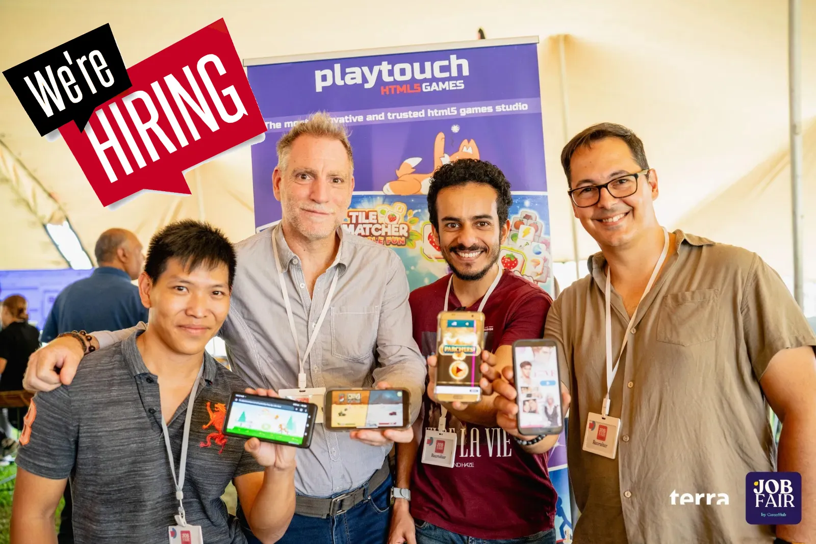 Playtouch à l’Honneur au JobFair 2025 🎉