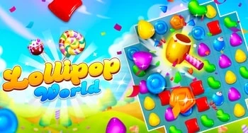 Ban Lollipop World : match 3 mania