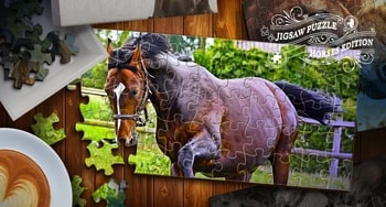 Ban Jigsaw Puzzle Horses Edition