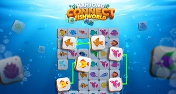 Ban Mahjong Connect Fish World
